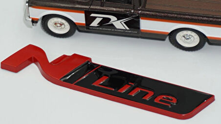 DK Tuning Hyundai N Line Bagaj Kırmızı Metal Logo Amblem Arma