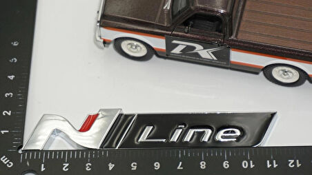DK Tuning Hyundai N Line Ön Panjur Krom Metal Logo Amblem Arma