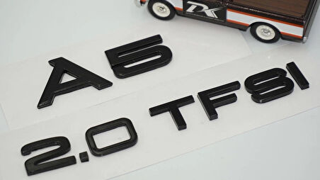 DK Tuning Audi A5 2.0 TFSi Parlak Siyah ABS Bagaj Yazı Logo Arma