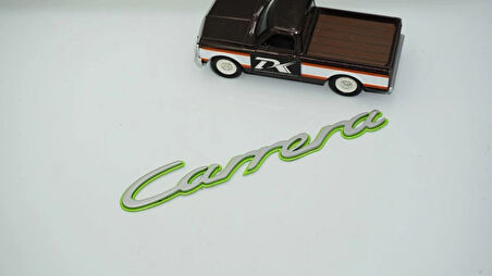 DK Tuning Porsche Carrera Yeşil Gri ABS Yazı Logo Arma