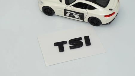 DK Tuning Volkswagen TSi Bagaj Siyah ABS Logo Amblem