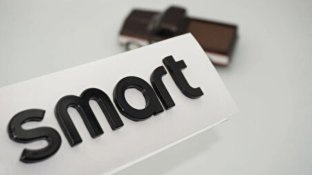 DK Tuning Mercedes Benz Smart Bagaj Siyah Yazı Logo Arma