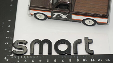 DK Tuning Mercedes Benz Smart Bagaj Siyah Yazı Logo Arma