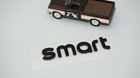 DK Tuning Mercedes Benz Smart Bagaj Siyah Yazı Logo Arma