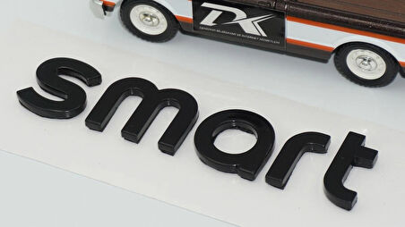 DK Tuning Mercedes Benz Smart Bagaj Siyah Yazı Logo Arma