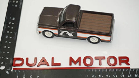 DK Tuning Tesla Dual Motor Bagaj Kırmızı Yazı Logo Arma