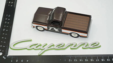 DK Tuning Porsche Cayenne Yeşil Gri ABS Yazı Logo Arma