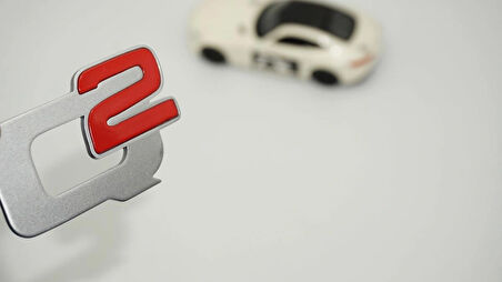 DK Tuning Alfa Romeo Q2 Kırmızı Gri Bagaj Logo Arma