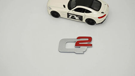 DK Tuning Alfa Romeo Q2 Kırmızı Gri Bagaj Logo Arma