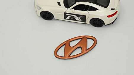 DK Tuning Hyundai Direksiyon Göbeği Bronz Logo Arma 5,9 Cm
