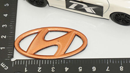 DK Tuning Hyundai Direksiyon Göbeği Bronz Logo Arma 5,5 Cm