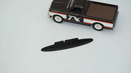 DK Tuning Mini John Cooper Works Bagaj 9cm Siyah Logo Arma