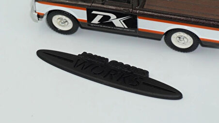 DK Tuning Mini John Cooper Works Bagaj 9cm Siyah Logo Arma