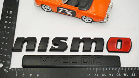 DK Tuning Nismo VVEL DIG Bagaj Siyah Logo Arma Nissan İle Uyumlu