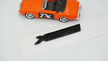 DK Tuning X Drive Yeni Nesil Siyah Bagaj Logo Arma Bmw ile Uyumlu