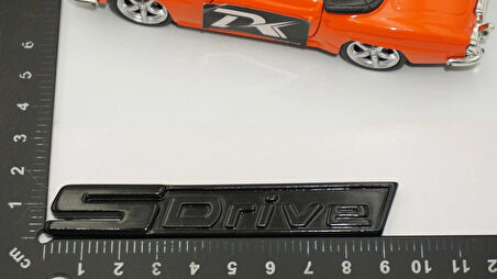 DK Tuning S Drive Yeni Nesil Siyah Bagaj Logo Arma Bmw ile Uyumlu