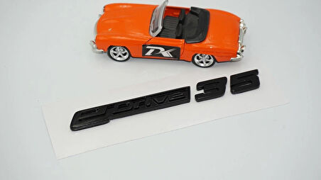 DK Tuning eDrive 35 Bagaj Siyah Yeni Nesil Yazı Logo Bmw İle Uyumlu