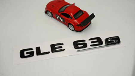 DK Tuning GLE 63S Bagaj Parlak Siyah ABS Yazı Logo Benz ile Uyumlu