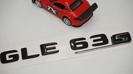 DK Tuning GLE 63S Bagaj Parlak Siyah ABS Yazı Logo Benz ile Uyumlu