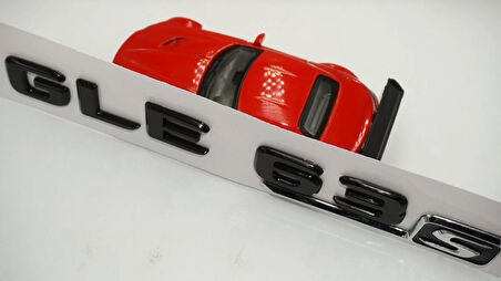 DK Tuning GLE 63S Bagaj Parlak Siyah ABS Yazı Logo Benz ile Uyumlu