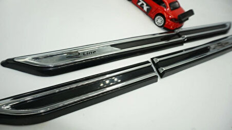 DK Tuning Volkswagen VW Passat R Line 3M 3D Yan Çamurluk Krom Bıçak Logo Arma