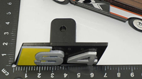 DK Tuning S4 Siyah Gri Ön Panjur Logo Arma Audi İle Uyumlu