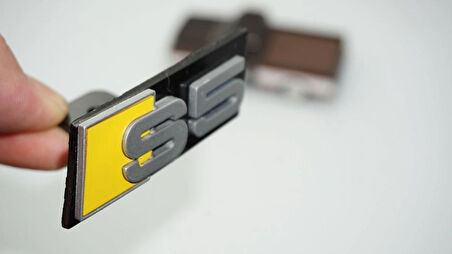 DK Tuning S5 Siyah Gri Ön Panjur Logo Arma Audi İle Uyumlu