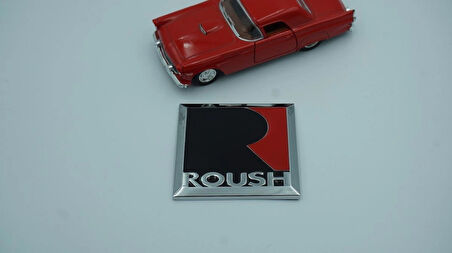 DK Tuning Ford Mustang ROUSH Bagaj Body Logo Krom Metal 3M Plaka