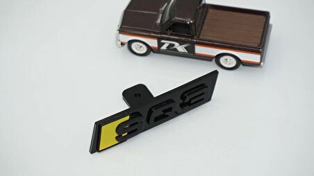 DK Tuning SQ3 Siyah Sarı Ön Panjur Logo Arma Audi İle Uyumlu