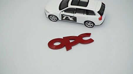 DK Tuning Opel OPC Bagaj Kırmızı ABS Logo Amblem Arma