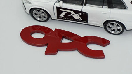 DK Tuning Opel OPC Bagaj Kırmızı ABS Logo Amblem Arma