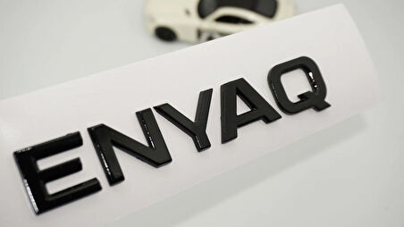 DK Tuning Skoda Enyaq Bagaj Siyah Yazı Logo Arma