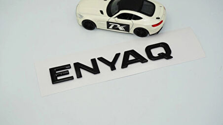 DK Tuning Skoda Enyaq Bagaj Siyah Yazı Logo Arma