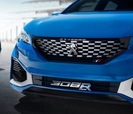 DK Tuning Peugeot Bagaj Ön Panjur Krom ABS Yazı Logo Amblem