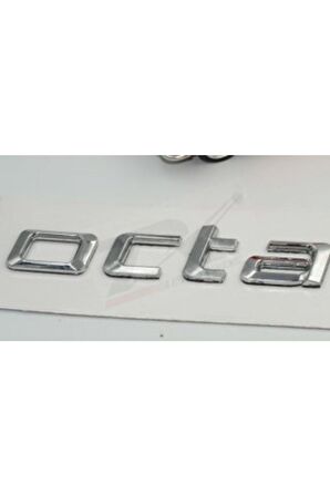 2007-2017 Yeni Nesil Bagaj Krom Abs 3m 3d Yazı Logo Amblem