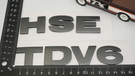 DK Tuning Land Rover LR4 Discovery 4 TDV6 HSE Bagaj Antrasit Yazı Logo Arma