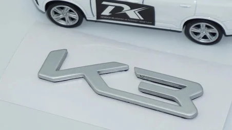 DK Tuning K3 BL7 Yeni Nesil Bagaj Gri Yazı Logo Kia İle Uyumlu