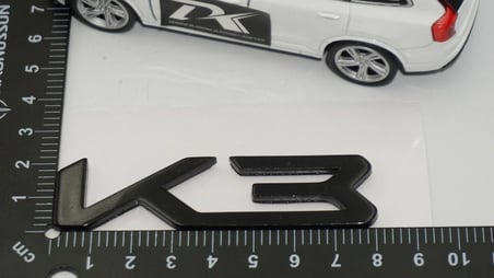 DK Tuning K3 BL7 Yeni Nesil Bagaj Siyah Yazı Logo Kia İle Uyumlu