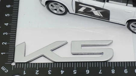 DK Tuning K5 DL3 Yeni Nesil Bagaj Gri Yazı Logo Kia İle Uyumlu