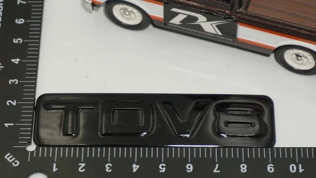 DK Tuning Range Rover L322 L320 TDV8 Bagaj Siyah ABS Logo Amblem