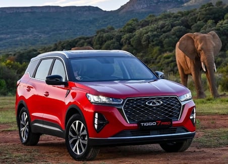 DK Tuning Chery Tiggo 7 Bagaj Kırmızı Siyah ABS Yazı Logo Amblem