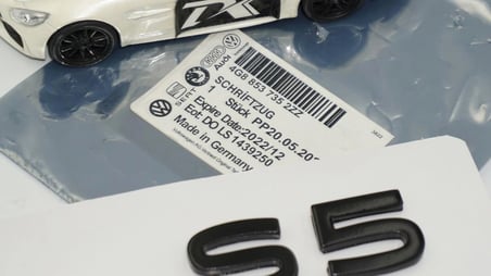 DK Tuning S5 2025+ Bagaj Yazı Logo Arma Audi İle Uyumlu