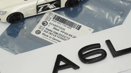 DK Tuning A6L 2025+ Yeni Nesil Bagaj Siyah Yazı Logo Arma Audi İle Uyumlu