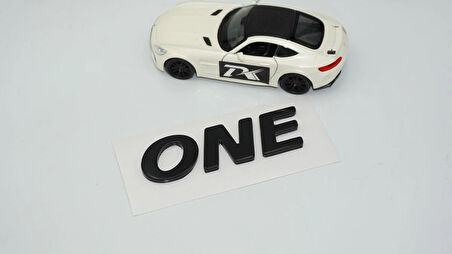 DK Tuning ONE Bagaj Siyah Yazı Logo Arma Mini Cooper İle Uyumlu