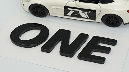 DK Tuning ONE Bagaj Siyah Yazı Logo Arma Mini Cooper İle Uyumlu