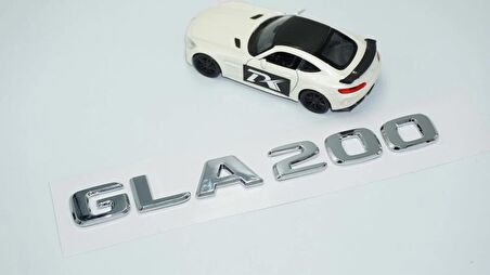 DK Tuning GLA 200 Bagaj Krom ABS 3M 3D Yazı Logo Benz İle Uyumlu