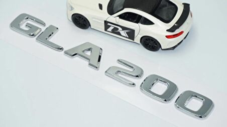 DK Tuning GLA 200 Bagaj Krom ABS 3M 3D Yazı Logo Benz İle Uyumlu