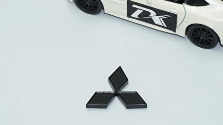 DK Tuning Bagaj Siyah ABS 3M 3x3 Arma Logo Mitsubishi İle Uyumlu