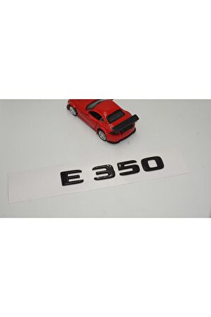 E 350 Bagaj Parlak Siyah Abs 3m 3d Yazı Logo