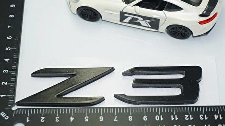 DK Tuning Z3 Bagaj Siyah ABS 3M 3D Yazı Logo Bmw İle Uyumlu
